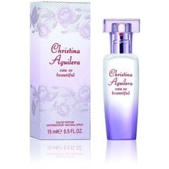 Parfumuotas vanduo Christina Aguilera Eau So Beautiful EDP moterims, 15 ml kaina ir informacija | Christina Aguilera Kvepalai, kosmetika | pigu.lt