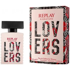 Replay Signature Lovers Woman EDT 30ml цена и информация | Женские духи | pigu.lt