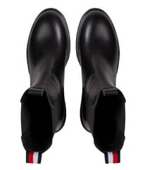 Aulinukai moterims Tommy Hilfiger Mono Chelsea Boot, juodi kaina ir informacija | Aulinukai, ilgaauliai batai moterims | pigu.lt