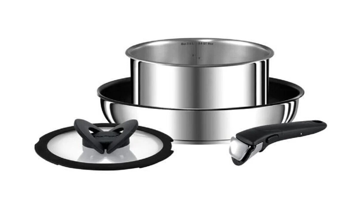 Tefal rinkinys, 4 vnt. цена и информация | Keptuvės | pigu.lt