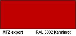 Ударопрочная краска для сельскохозяйственной техники MTZ Belarus export Erbedol RAL 3002 Karminrot 750мл цена и информация | Краска | pigu.lt