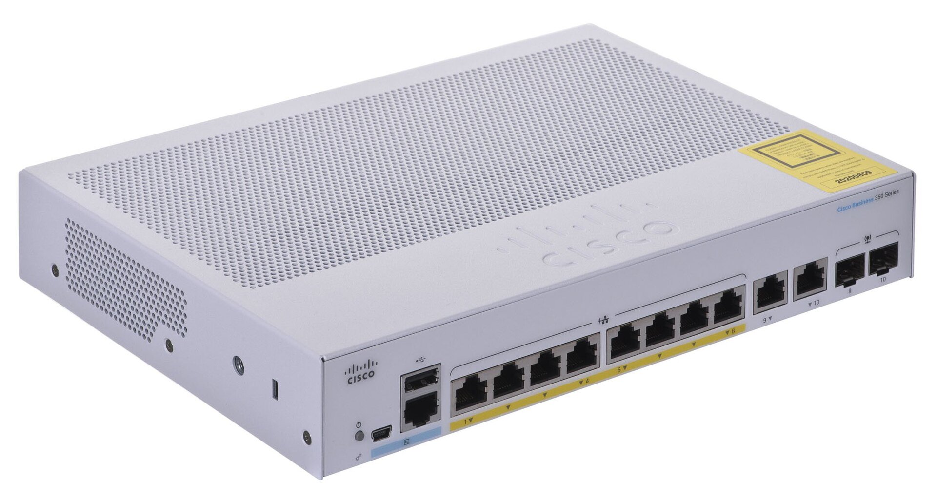 Cisco CBS350-8FP-E-2G-EU kaina ir informacija | Komutatoriai (Switch) | pigu.lt