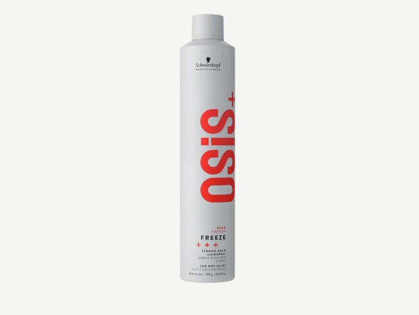 Stiprios fiksacijos plaukų lakas Schwarzkopf Professional Osis+ Freeze Strong Hold, 500 ml kaina ir informacija | Plaukų formavimo priemonės | pigu.lt