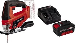 EINHELL TC-JS 18 LI-SOLO (4321209) power jigsaw 18V KWB Black, Red цена и информация | Пилы, циркулярные станки | pigu.lt