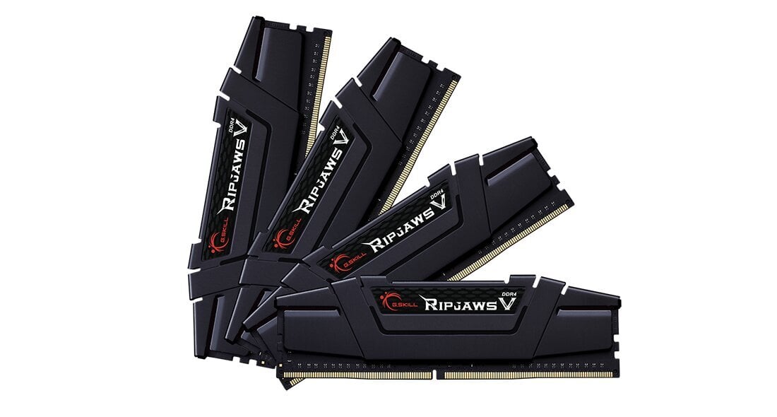 Operatyvioji atmintis G.Skill Ripjaws V F4-3600C18Q-32GVK, 32 GB DDR4 3600 MHz цена и информация | Operatyvioji atmintis (RAM) | pigu.lt