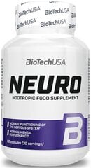 Maisto papildas BioTech Neuro 60 kaps. kaina ir informacija | Vitaminai, maisto papildai, preparatai gerai savijautai | pigu.lt