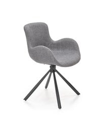 2-jų kėdžių komplektas Halmar K475, pilkas kaina ir informacija | Virtuvės ir valgomojo kėdės | pigu.lt