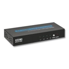 Qoltec HDMI 1x4 kaina ir informacija | Adapteriai, USB šakotuvai | pigu.lt