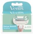 Skustuvo galvutės Gillette Venus Deluxe Smooth Sensitive, 4 vnt.