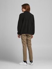 Džemperis berniukams Jack & Jones 12222151*01, juodas kaina ir informacija | Megztiniai, bluzonai, švarkai berniukams | pigu.lt