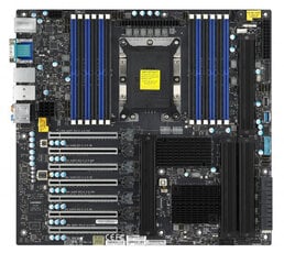 Supermicro MBD-X11SPA-TF motherboard Intel® C621 LGA 3647 (Socket P) Extended ATX kaina ir informacija | Pagrindinės plokštės | pigu.lt