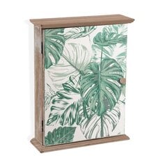 Декоративный шкафчик Versa Mint Leaves ключи Деревянный MDF (6,5 x 26 x 20 cm) цена и информация | Сейфы | pigu.lt