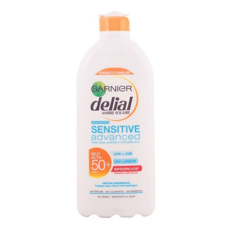 Pienelis nuo saulės Garnier Sensitive Advanced Delial, 400 ml цена и информация | Kremai nuo saulės | pigu.lt