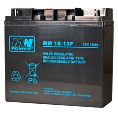 MPL Power Elektro akumuliatorius MW 18-12F kaina ir informacija | Akumuliatoriai | pigu.lt