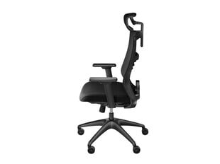 Biuro kėdė Genesis Astat 200, juoda kaina ir informacija | Biuro kėdės | pigu.lt