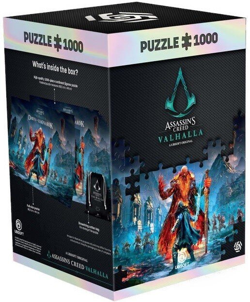 Dėlionė Assassins Creed Valhalla: Dawn of Ragnarok, 1000 det. kaina ir informacija | Dėlionės (puzzle) | pigu.lt