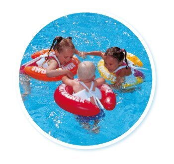 Freds Swimtrainer Classic Art.45420 Kūdikio plaukimo žiedas (pripučiamas plaukimo žiedas) nuo 3 mėnesių - 4 metų kaina ir informacija | Pripučiamos ir paplūdimio prekės | pigu.lt