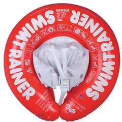 Надувной круг для купания, красный Freds Swimtrainer Classic Art.45420  (3 мес. - 4 года) цена и информация | Надувные и пляжные товары | pigu.lt