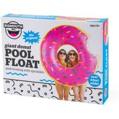 „BigMouth Donut Float Art“. BMP-0003- ES pripučiamas žiedas kaina ir informacija | Pripučiamos ir paplūdimio prekės | pigu.lt