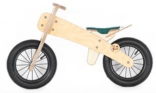 Vaikų medinis motoroleris Dip & Dap Mini Art.MSM-01 Green kaina ir informacija | Balansiniai dviratukai | pigu.lt