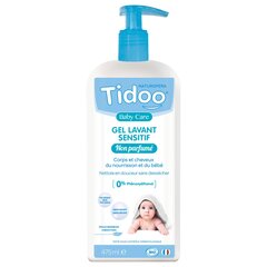 Tidoo Nature Bath Gel Art.142558  Очищающий гель для детей - нежный гель для всех типов кожи, 475мл цена и информация | Косметика для мам и детей | pigu.lt