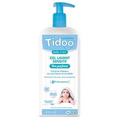 Tidoo Nature Bath Gel Art.142558  Очищающий гель для детей - нежный гель для всех типов кожи, 475мл цена и информация | Косметика для мам и детей | pigu.lt