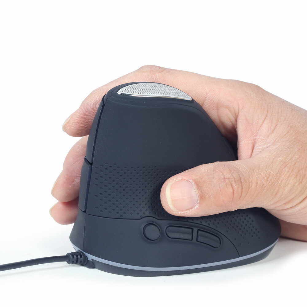 MOUSE USB OPTICAL SPACEGREY/ERGONOMIC MUS-ERGO-03 GEMBIRD цена и информация | Pelės | pigu.lt