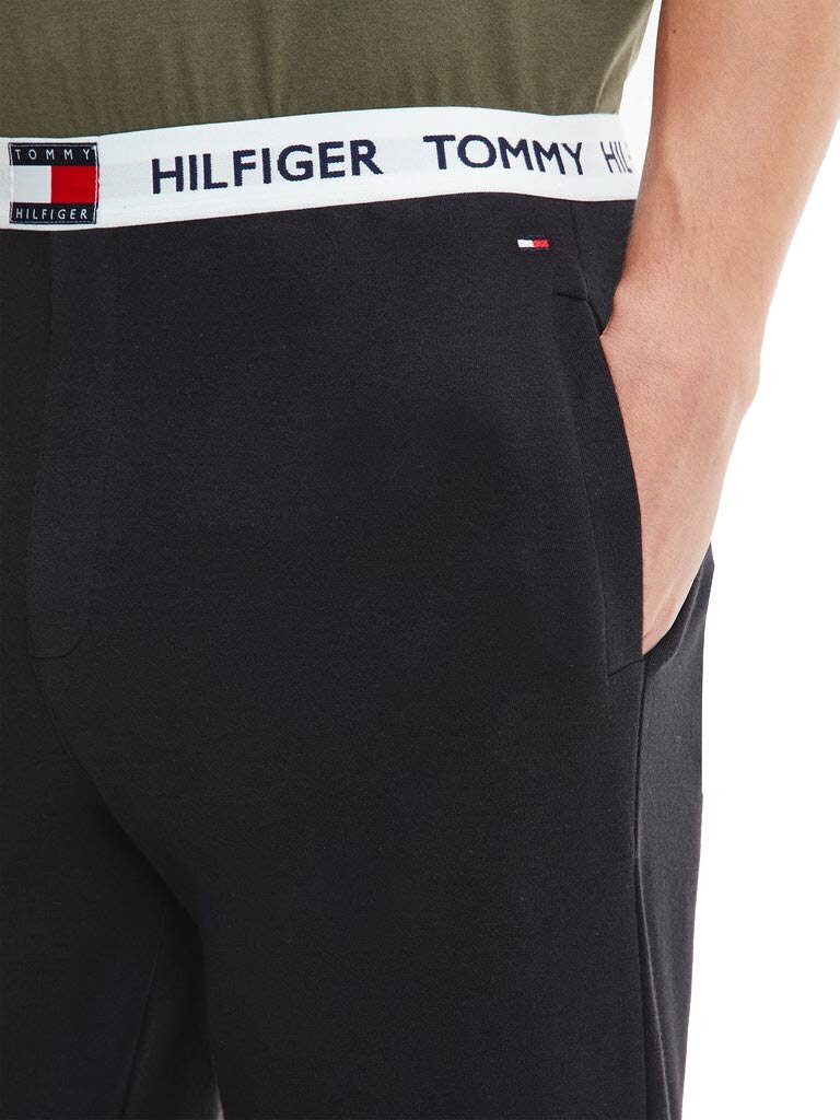 Sportinės kelnės vyrams Tommy Hilfiger, juodos kaina ir informacija | Sportinė apranga vyrams | pigu.lt