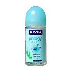 Nivea Energy Fresh Antiperspirant Roll-On 50ml цена и информация | Дезодоранты | pigu.lt