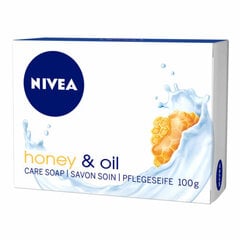 Muilas Nivea Honey & Oil 100 g kaina ir informacija | Muilai | pigu.lt