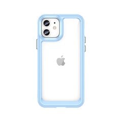 Outer Space Case, skirtas iPhone 12, mėlynas kaina ir informacija | Telefono dėklai | pigu.lt