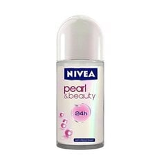 Rutulinis dezodorantas Nivea Pearl & Beauty Antiperspirant Roll-On, 50ml kaina ir informacija | Dezodorantai | pigu.lt