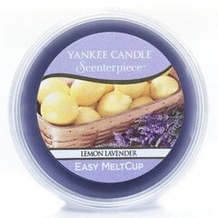 Yankee Candle Lemon Lavender Scenterpiece Easy MeltCup (Lemon with Lavender) - Fragrance Wax 61.0g цена и информация | Подсвечники, свечи | pigu.lt