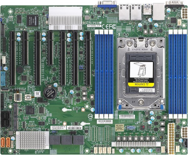 Supermicro MBD-H12SSL-CT Socket SP3 ATX kaina ir informacija | Pagrindinės plokštės | pigu.lt