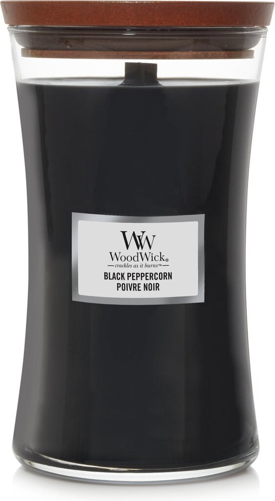WoodWick kvapioji žvakė Black Peppercorn, 609,5 g kaina ir informacija | Žvakės, Žvakidės | pigu.lt
