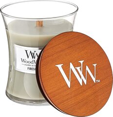 WoodWick ароматическая свеча Fireside, 85 г цена и информация | Подсвечники, свечи | pigu.lt