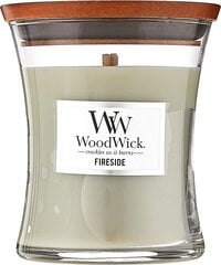 WoodWick kvapioji žvakė fireplace, 85.0 g kaina ir informacija | Žvakės, Žvakidės | pigu.lt