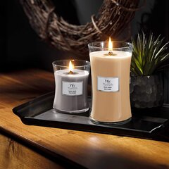 WoodWick ароматическая свеча Wood Smoke, 275 г цена и информация | Подсвечники, свечи | pigu.lt