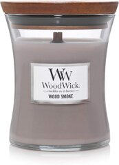 WoodWick ароматическая свеча Wood Smoke, 275 г цена и информация | Подсвечники, свечи | pigu.lt
