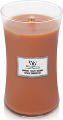 WoodWick ароматическая свеча Caramel Toasted Sesame Vase, 609 г цена и информация | Подсвечники, свечи | pigu.lt