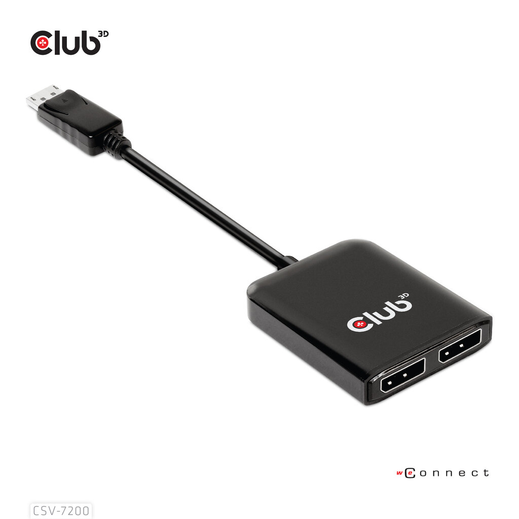 Hub Club 3D CSV-7200 kaina ir informacija | Adapteriai, USB šakotuvai | pigu.lt