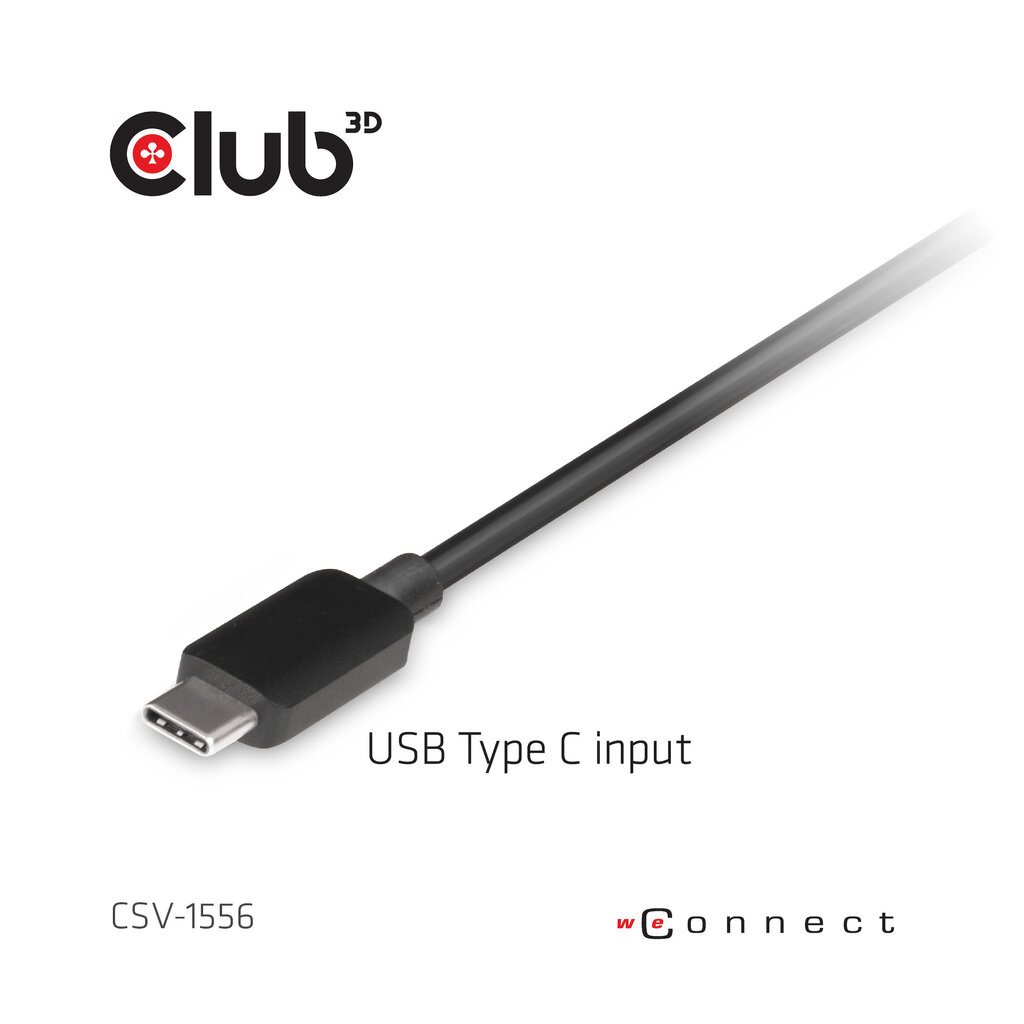 Adapteris Hub Club 3D CSV-1556 kaina ir informacija | Adapteriai, USB šakotuvai | pigu.lt