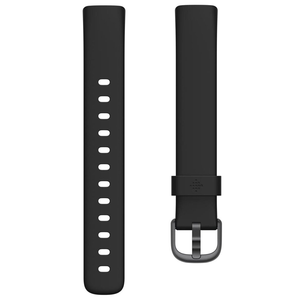Fitbit Luxe Accessory Classic Band Black kaina ir informacija | Išmaniųjų laikrodžių ir apyrankių priedai | pigu.lt