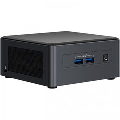 Intel NUC i3 NUC11TNBI3 i3-1115G4 БЕЗ ШНУРА GEN11 (высокий) Tiger Canyon цена и информация | Стационарные компьютеры | pigu.lt