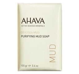 Ahava Deadsea Mud Purifying Mud Soap 100.0g цена и информация | Мыло | pigu.lt