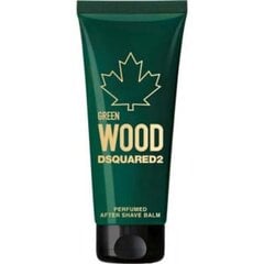 Бальзам после бритья Dsquared2 Green Wood After Shave Balsam, 100 мл цена и информация | Косметика и средства для бритья | pigu.lt
