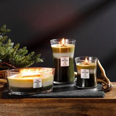 WoodWick Mountain Trail Trilogy Vase (mountain trail) - Scented candle 609.5g цена и информация | Подсвечники, свечи | pigu.lt