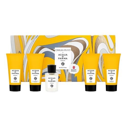 Vyrų veido priežiūros rinkinys Acqua di Parma Acqua di Parma Barbiere The Daily Ritual Set kaina ir informacija | Parfumuota kosmetika vyrams | pigu.lt