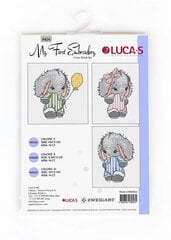 Моя первая вышивка Luca-S M04 цена и информация | Принадлежности для вышивания | pigu.lt