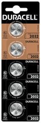 Батарейки DurAcell 2032, HSDC 1шт х 5 шт. упаковка цена и информация | Батарейки | pigu.lt